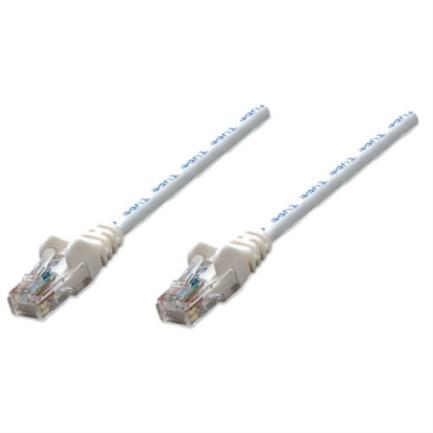 Cable Intellinet Red Cat6 UTP RJ45 M-M 0.5m Color Blanco