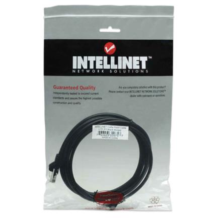 Cable Intellinet Red Cat5e UTP RJ45 M-M 2m Color Negro 2