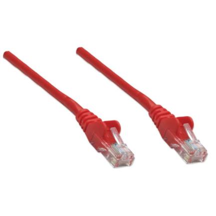 Cable Intellinet Red Cat6 UTP RJ45 M-M 1m Color Rojo 3
