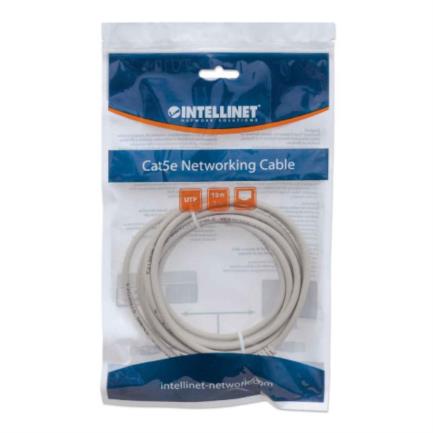 Cable Intellinet Red Cat6 UTP RJ45 M-M 7.5m Color Gris 2