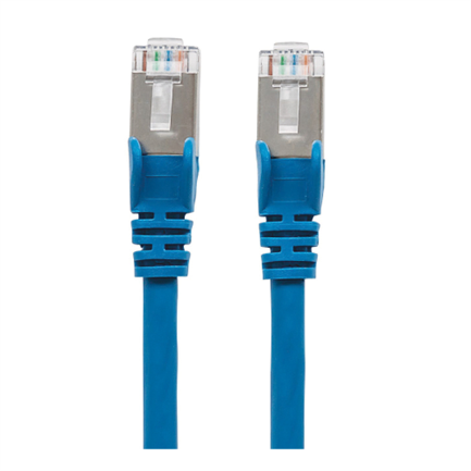 Cable Intellinet Red Cat6a S/FTP RJ45 0.9m Color Azul 2