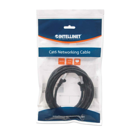 Cable Intellinet Red Cat6a S/FTP RJ45 50 Micras 3m Color Negro 2