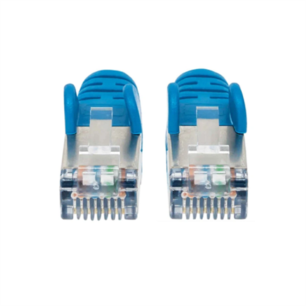 Cable Intellinet Red Cat6a S/FTP RJ45 50 Micras 30cm Color Azul 2