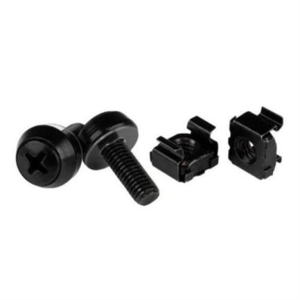 Tornillos Intellinet M6 Tuerca Enjaulada Color Negro C/20 Juegos