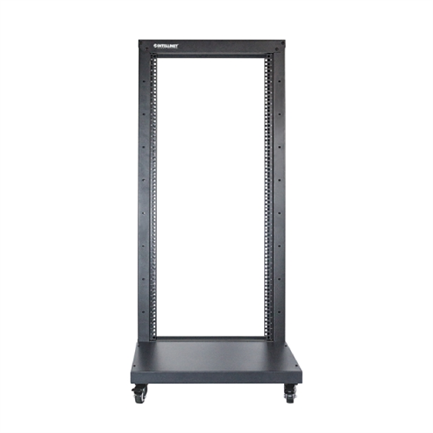 Rack Intellinet 19" 26U Abierto de 2 Postes Color Negro