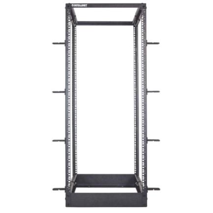 Rack Intellinet Abierto de 4 Postes 19" 48U Desarmado Color Negro