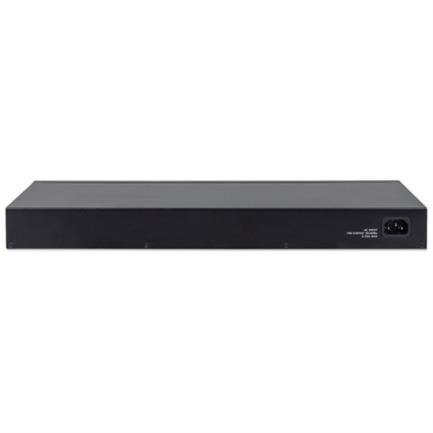 Switch Intellinet Gigabit Ethernet 24 Puertos Color Negro