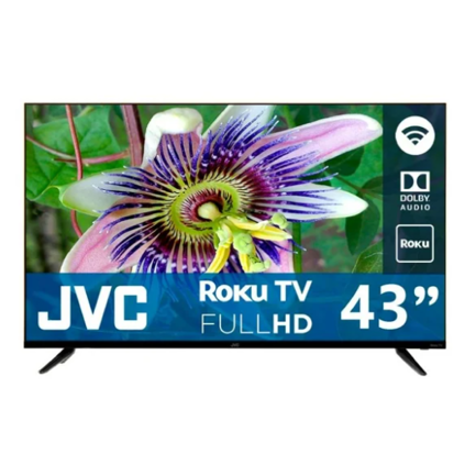 Televisor JVC 43" Smart TV Roku FHD SI43FRF Frameless 2