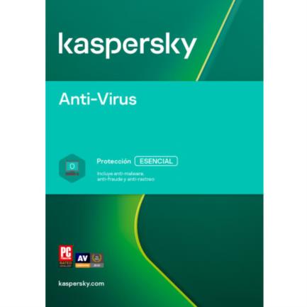 Licencia antivirus kaspersky esd 1 dispositivo 1yr
