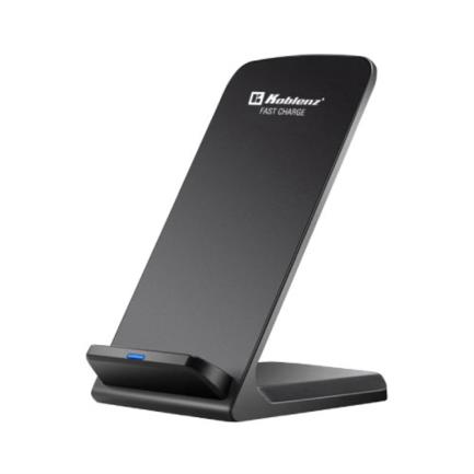 Cargador koblenz ci 10 inalámbrico carga rápida para celulares color negro