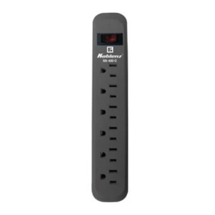 Supresor koblenz ss-420-c 420 joules 6 contactos aterrizados switch on/off