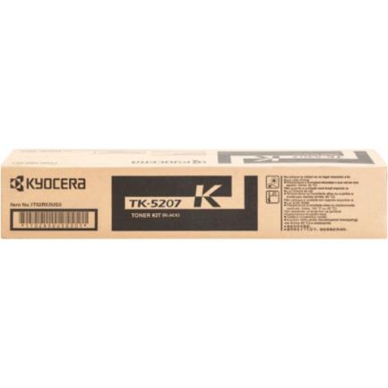 Tóner Kyocera TK-5207K 18K Páginas Compatible TASKalfa 358ci/356ci Color Negro