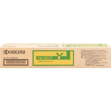 Tóner Kyocera TK-5217Y 15K Páginas Compatible TASKalfa 406ci Color Amarillo