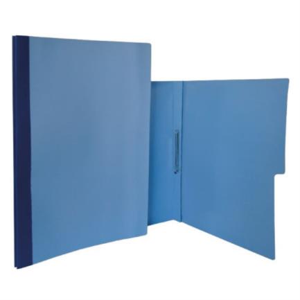 Carpeta Pressboard Kyma C/Broche 8cm Tamaño Carta con Percalina Azul Claro