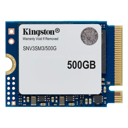Unidad de Estado Solido SSD Kingston SNV3SM3/500G NVMe 500GB M.2 3000 MB/s Escritura 5000 MB/s Lectura PCI Express 4.0
