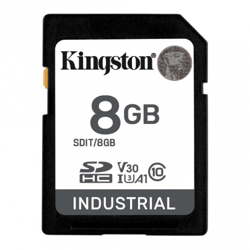 Memoria Flash Kingston Industrial SD 8GB SDXC UHS-I Clase 10