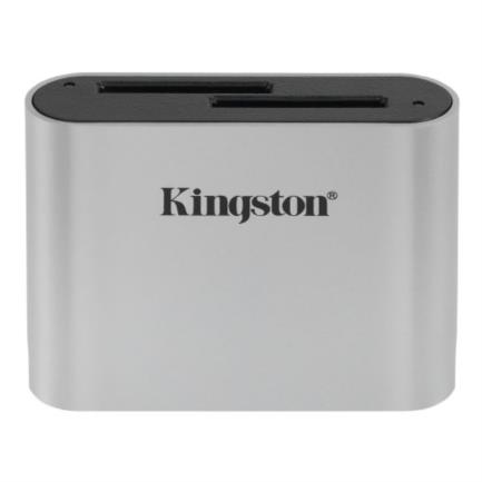 Workflow station kingston lector usb 3.2 gen1 dual sdhc/sdxc uhs-ii