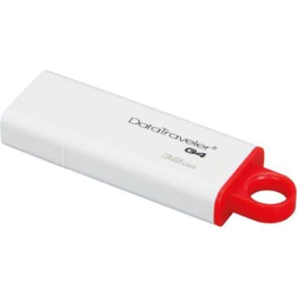 Memoria usb kingston datatraveler g4 32gb 3.0 color rojo