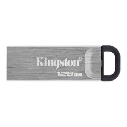 Memoria usb kingston datatraveler kyson 128 gb 3.2 gen1 color gris