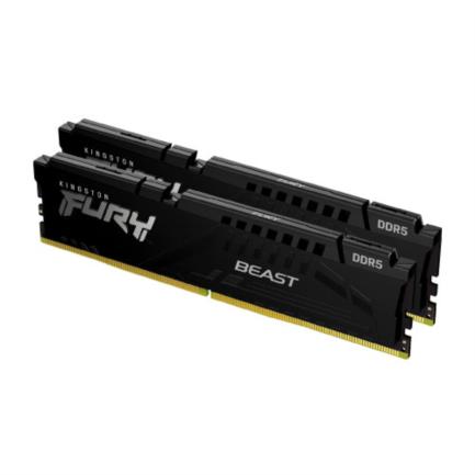Memoria Ram Kingston Fury Beast Black 32 GB 4800MHz DDR5 CL38 DIMM (Kit 2)