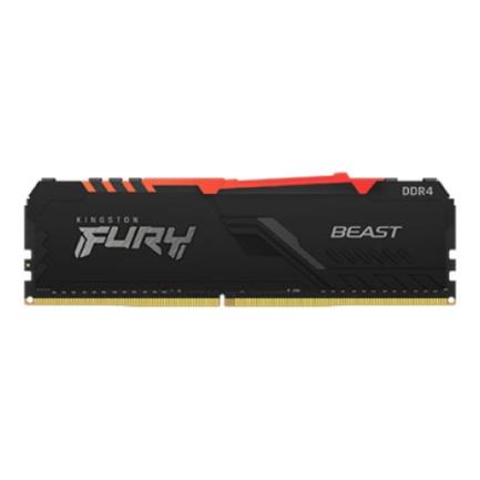 Memoria Ram Kingston FURY Beast RGB 8 GB 2666MHz DDR4 CL16 DIMM