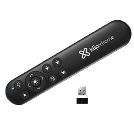 Presentador Inalámbrico Klip Xtreme KPP-003 Conexión USB 2.4 GHz Color Negro