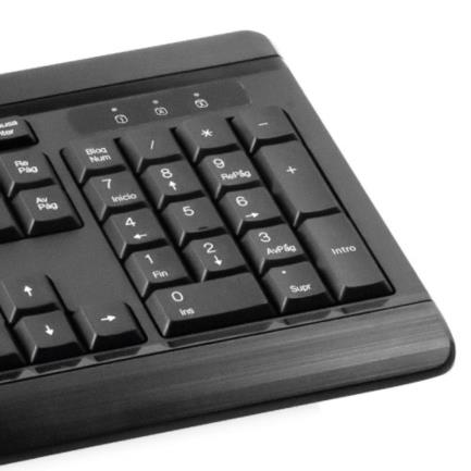Teclado y mouse cableado Klip Xtreme DeskMate KCK-251S 2