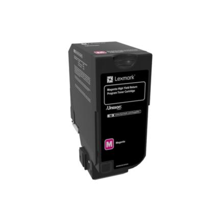 Tóner Lexmark Alto Rendimiento Programa Retorno CS725de Color Magenta
