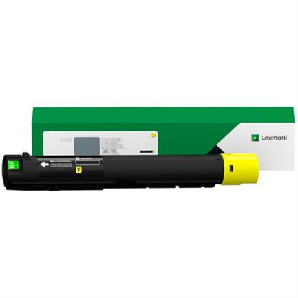 Tóner Lexmark Rendimiento 5000 Páginas para CX930/931 Color Amarillo