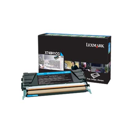 TONER LEXMARK CYAN ALTO RENDIMIENTO PROGRAMA RETORNO PARA X4