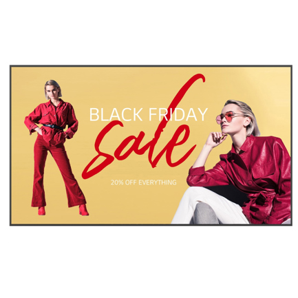 Pantalla LG 110" Digital Signage Smart TV UHD 3840x2160 2