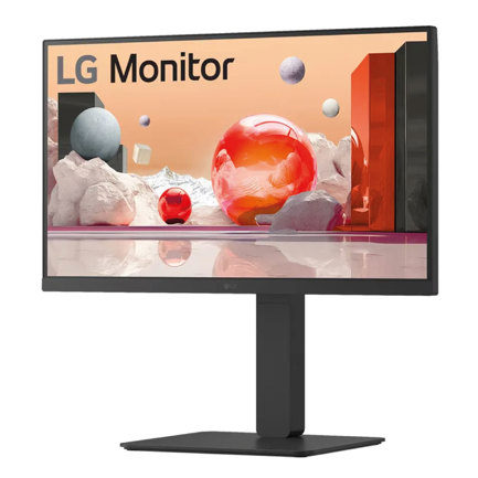 Monitor LG 24 pugadas 24BA650-B Led  1920X1080  IPS 100Hz KVM integrado HDMI DP USB  USB TIPO C altavoces integrados