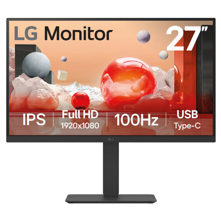 Monitor LG 27 pugadas 2560X1080 IPS 100Hz HDMI DP USB USB TIPO C RJ45 altavoces integrados
