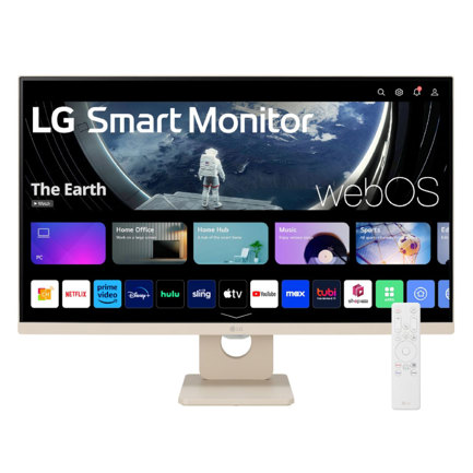 Monitor Smart 27 Pulgadas IPS 100 Hz y WebOs23  Bluetooth