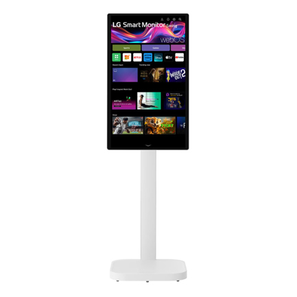 Monitor LG Inteligente Swing de 31.5" 4K UHD 3840x2160 IPS con Pantalla Táctil y Soporte Rodante