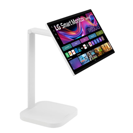 Monitor LG Inteligente Swing de 31.5" 4K UHD 3840x2160 IPS con Pantalla Táctil y Soporte Rodante 2