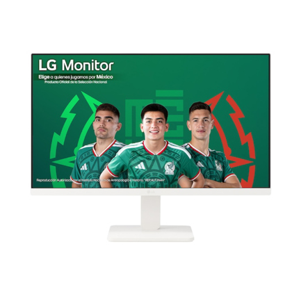 Monitor LG 24" IPS 100hz 1920x1080 5ms Blanco HDMI