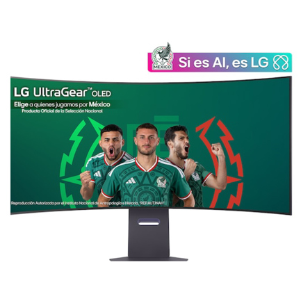 Monitor LG Curvo Gamer 45" OLED 240 HZ 3440x1440 WQHD