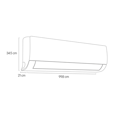 Aire Acondicionado LG DUALCOOL Inverter 2 Ton Frío Voltaje 220V / 60HZ 4