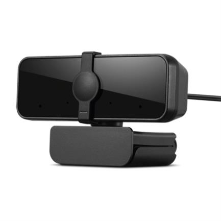 Cámara Web Lenovo Essential FHD 1080P 2 Micrófonos Integrados Visión 95° USB Color Negro 3