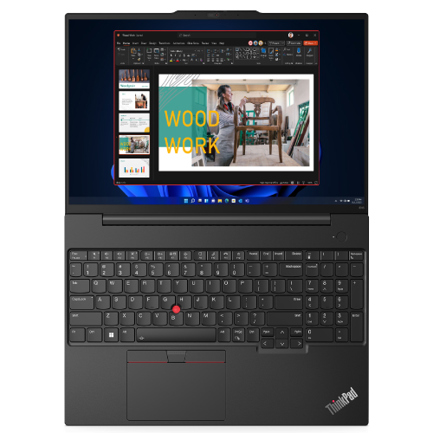 Laptop Lenovo ThinkPad E16 Gen1 16" WUXGA AMD Ryzen 3 7330U 16GB 256GB W11 Pro Radeon Graphics 3Y Prem Wi-Fi 3