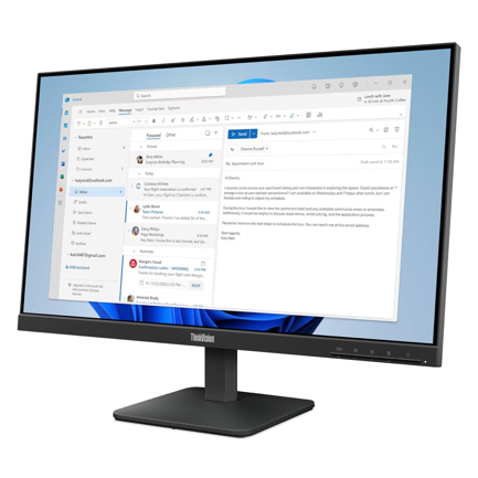 Monitor Lenovo ThinkVision S24-4e 23.8" WLED 1920x1080 HDMI/VGA 2
