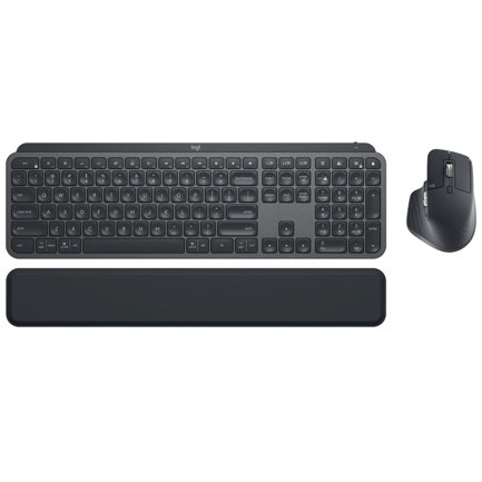 Teclado y Mouse Inalámbrico Logitech MX Keys For Business Negro 6