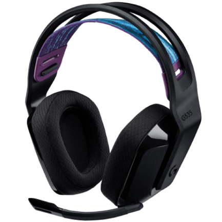 Audífonos Logitech G535 LIGHTSPEED Gaming Inalambricos PC/PS Color Negro