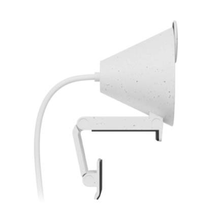 Cámara Web Logitech Brio 300 1080p USB-C con Corrección Iluminación Automática Micrófono Color Blanco Crudo 2