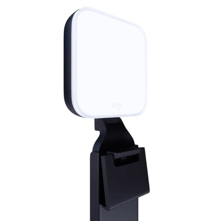 Luz Logitech Premium para Streaming 2700K - 6500K con Cable USBC a USBA de 1.5m 250 Lúmenes