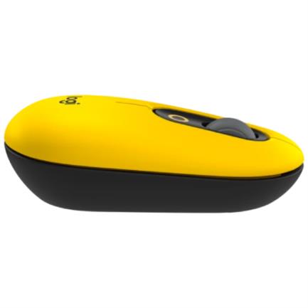 Mouse Logitech Pop Inalámbrico con Función Emojis Personalizable 1000dpi Color Blast 2