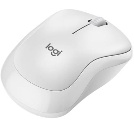 Mouse Logitech M240 Óptico Inalambrico Click Silencioso Bluetooth USB 100dpi Color Blanco