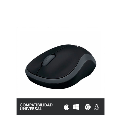 Mouse Logitech Wireless  M185 (Swift Grey) 2