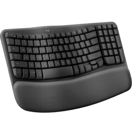 Teclado Inalámbrico Logitech Wave Keys Alcance 10 m Color Grafito 4